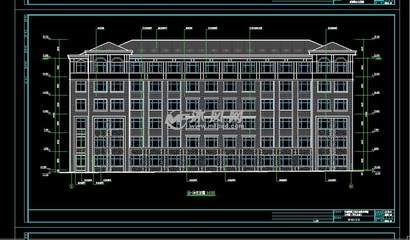 职业技术学院6层12号学生公寓全专业设计施工图